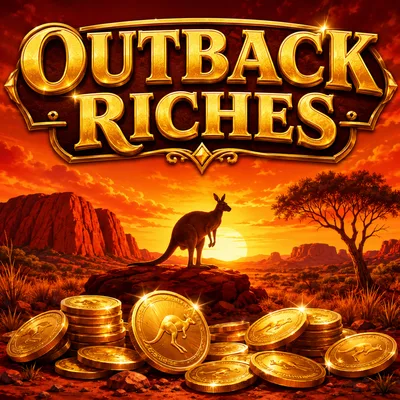 Outback Riches slot game artwork